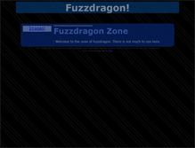 Tablet Screenshot of fuzzdragon.org